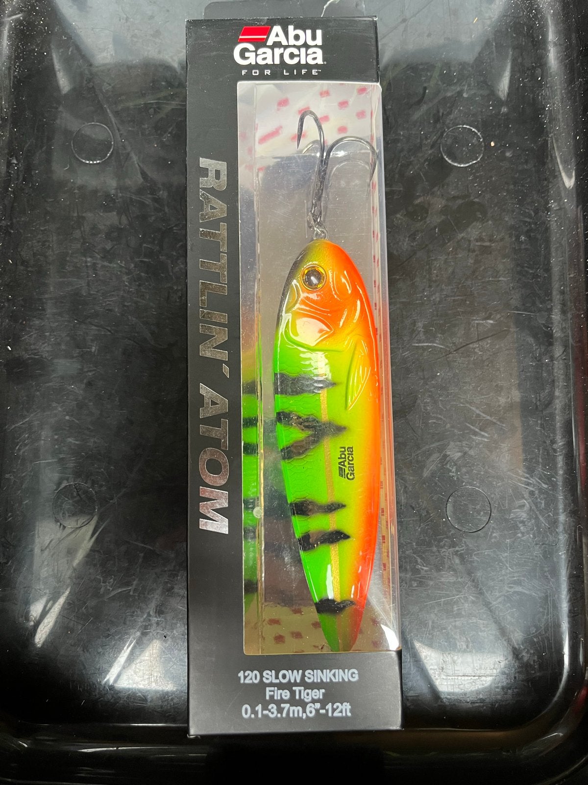 Abu Garcia Beast Rattlin' Atom Fire Tiger Kunstaas, Ophalen, Nieuw, Overige typen