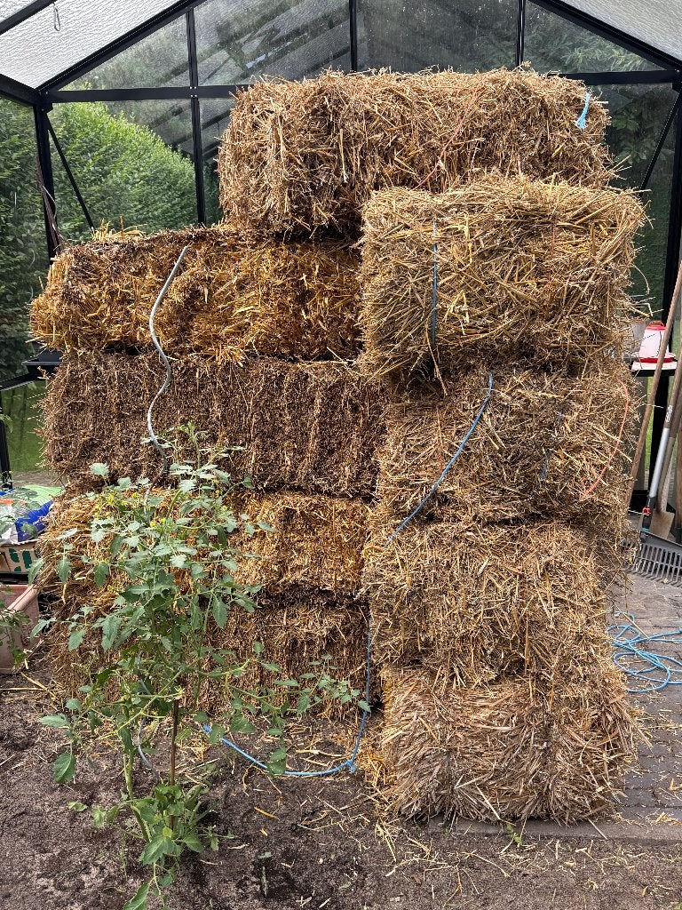 Strobalen gratis af te halen., Ophalen, Pluimvee