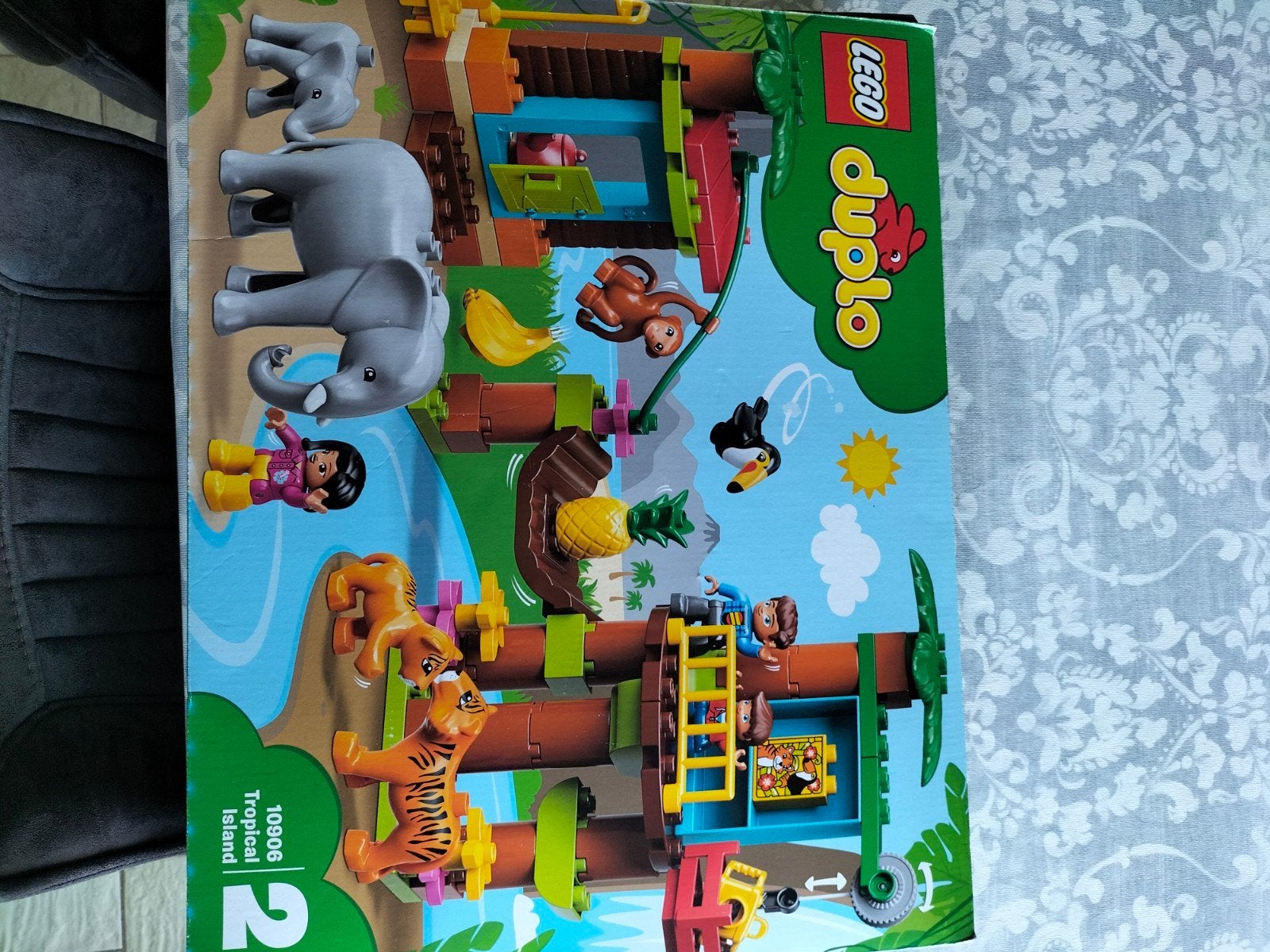 LEGO Duplo 10906 Tropisch Eiland - Complete Set, Overige thema's, Ophalen of Verzenden, Zo goed als nieuw, Duplo