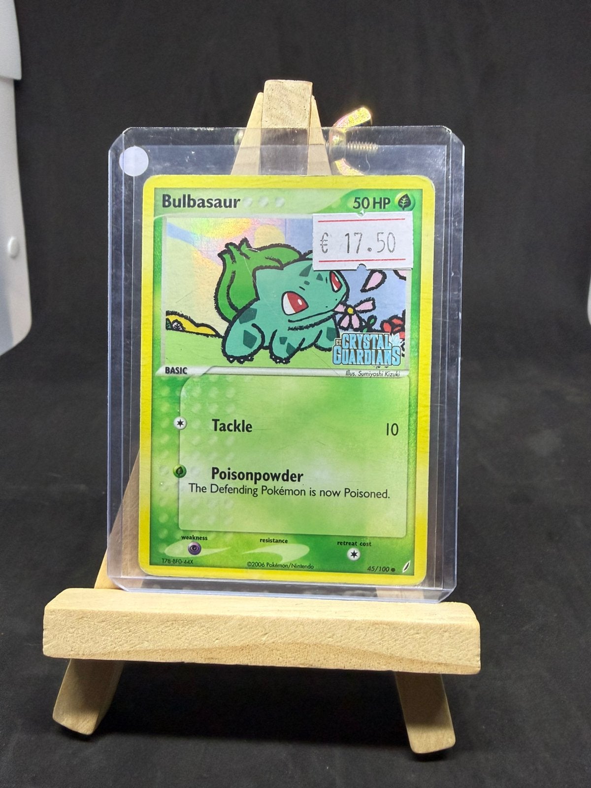 Bulbasaur 45/100 reverse gd/pl, Ophalen of Verzenden, Zo goed als nieuw