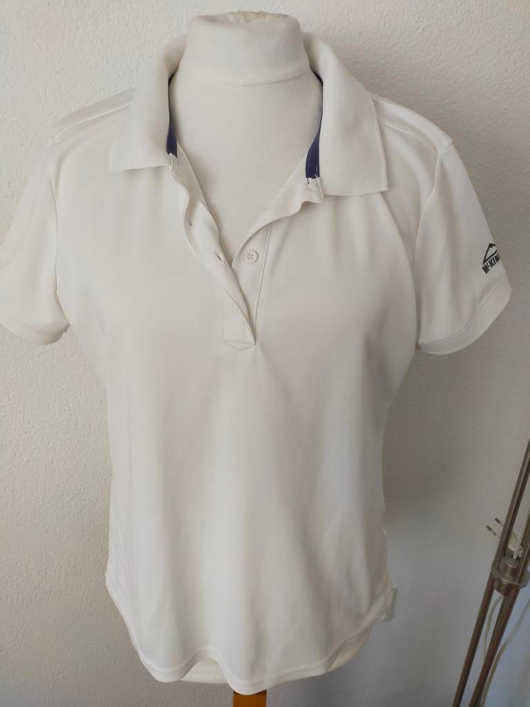 Polo shirt maat L merk Mc Kinley, Kleding | Dames, Wit, Maat 42/44 (L), Ophalen of Verzenden, Zo goed als nieuw