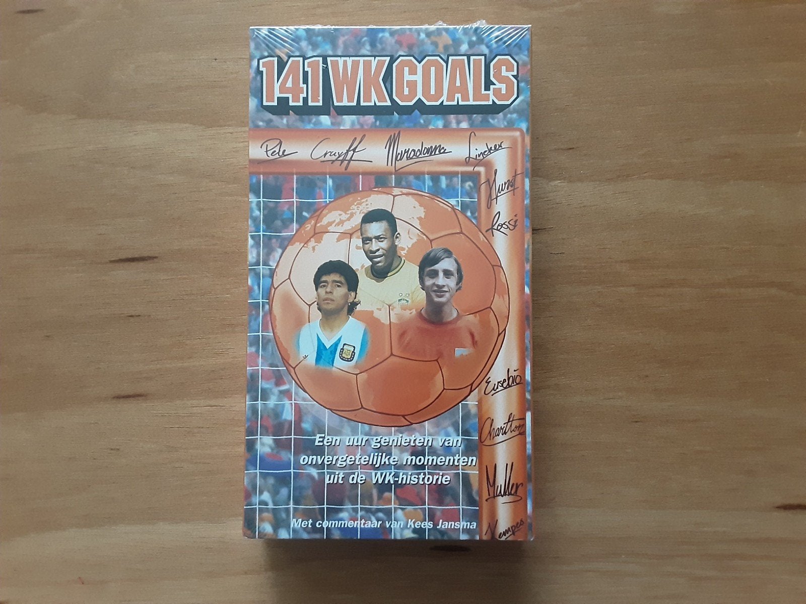 141 WK goals (VHS videoband)  *in ongeopende verpakking*, Alle leeftijden, Ophalen, Nieuw in verpakking, VHS