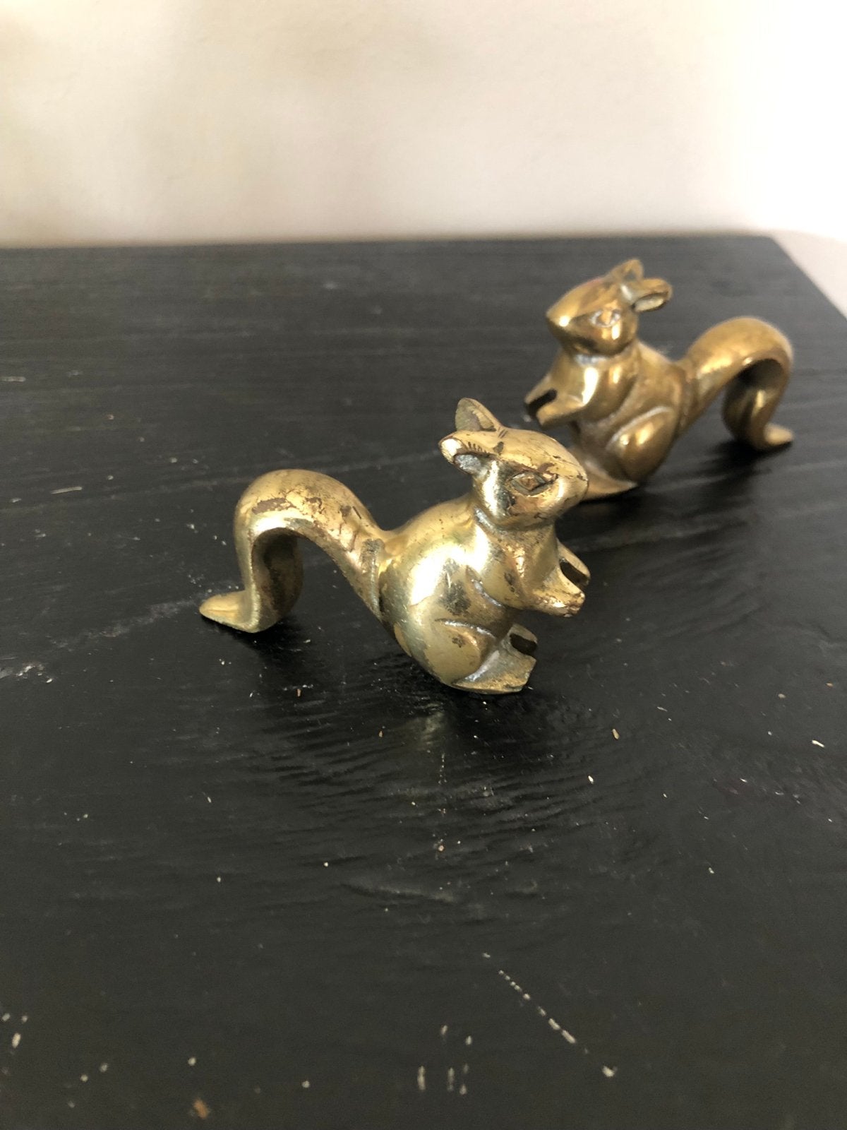 Samen 8 euro Vintage Messing Eekhoorntjes  Beeldjes, Antiek en Kunst, Antiek | Koper en Brons, Ophalen of Verzenden, Koper