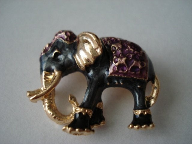 Olifant broche, Sieraden, Tassen en Uiterlijk, Broches, Overige materialen, Overige kleuren, Minder dan 4 cm, Nieuw