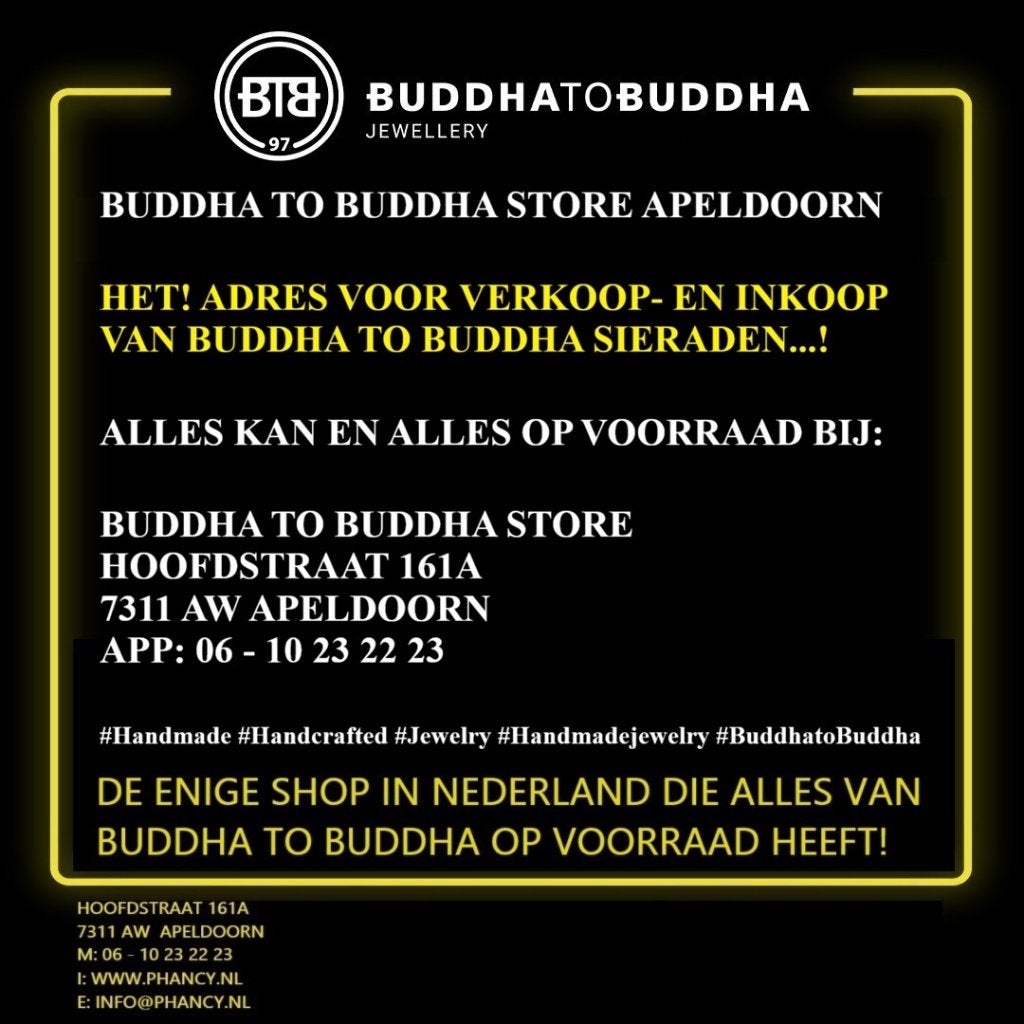 VERKOOP- EN INKOOP VAN BUDDHA TO BUDDHA SIERADEN...!, Sieraden, Tassen en Uiterlijk, Armbanden, Ophalen of Verzenden, Nieuw, Zilver