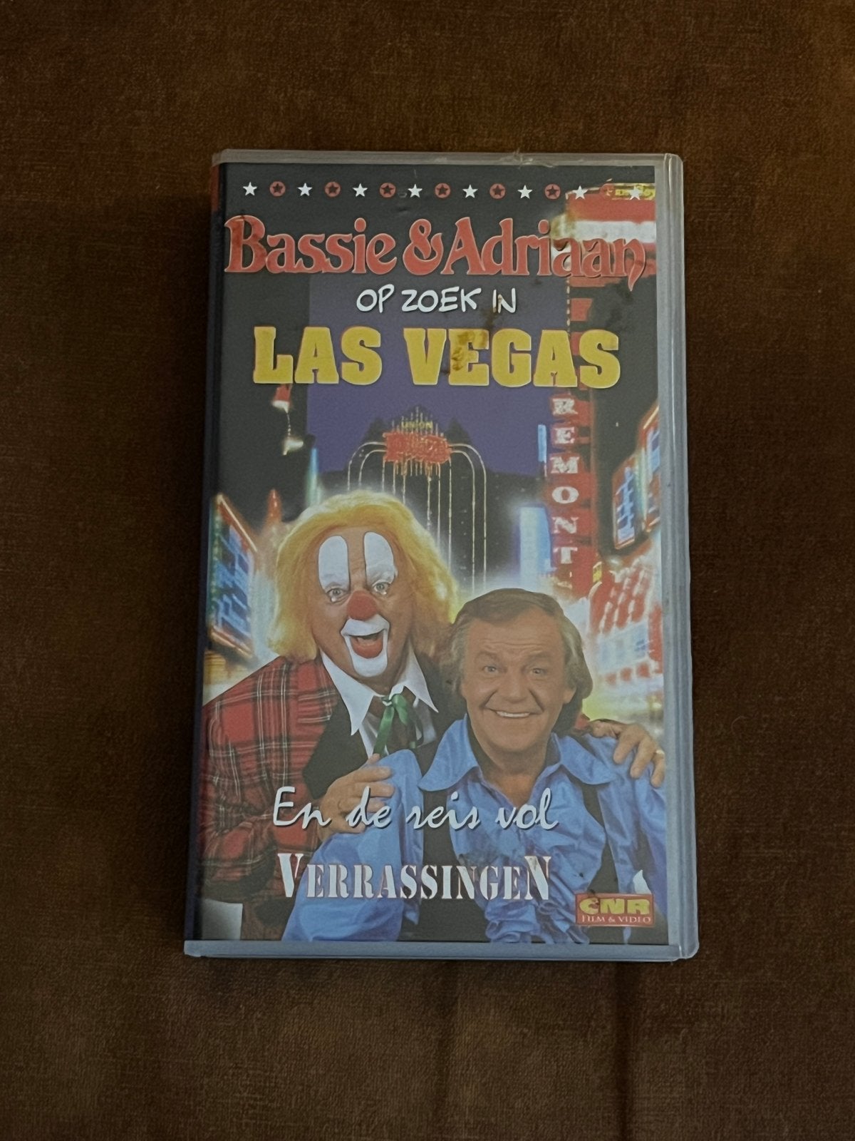 Bassie & Adriaan: Op Zoek in Las Vegas (VHS), Gebruikt, Alle leeftijden, Kinderfilm, VHS