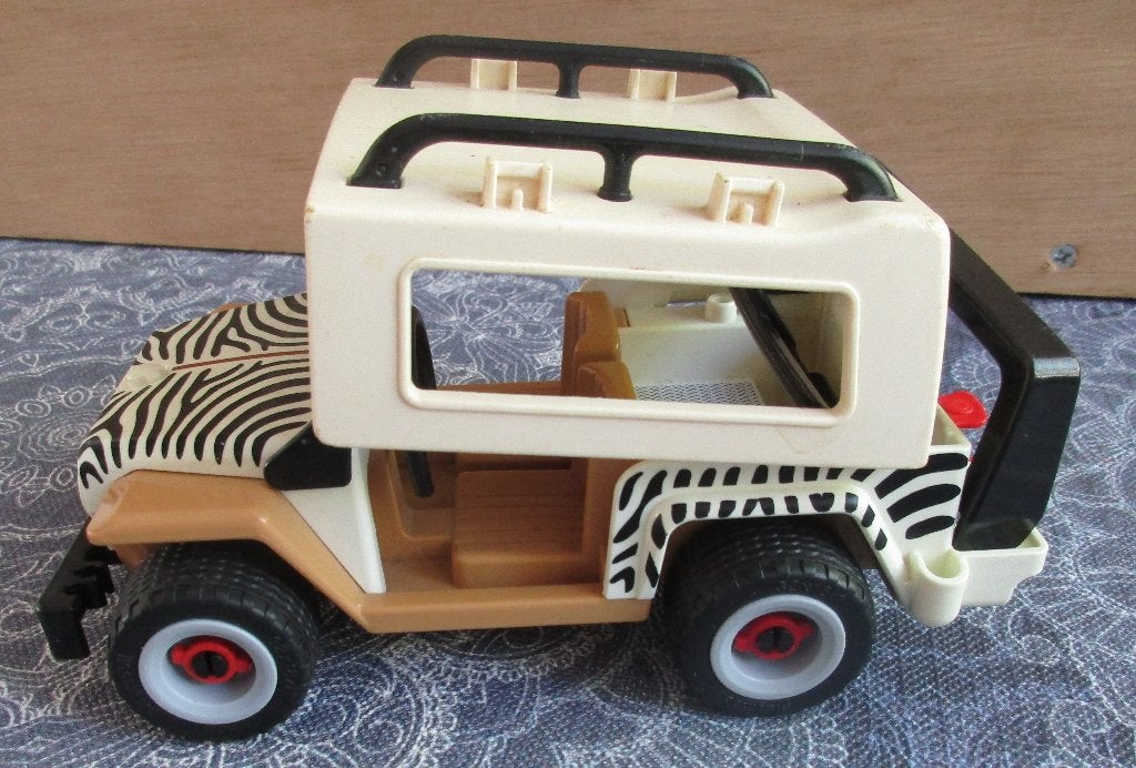 onderdelen Playmobil Geobra 4081 Safari Expedition JEEP '88, Ophalen of Verzenden, Gebruikt