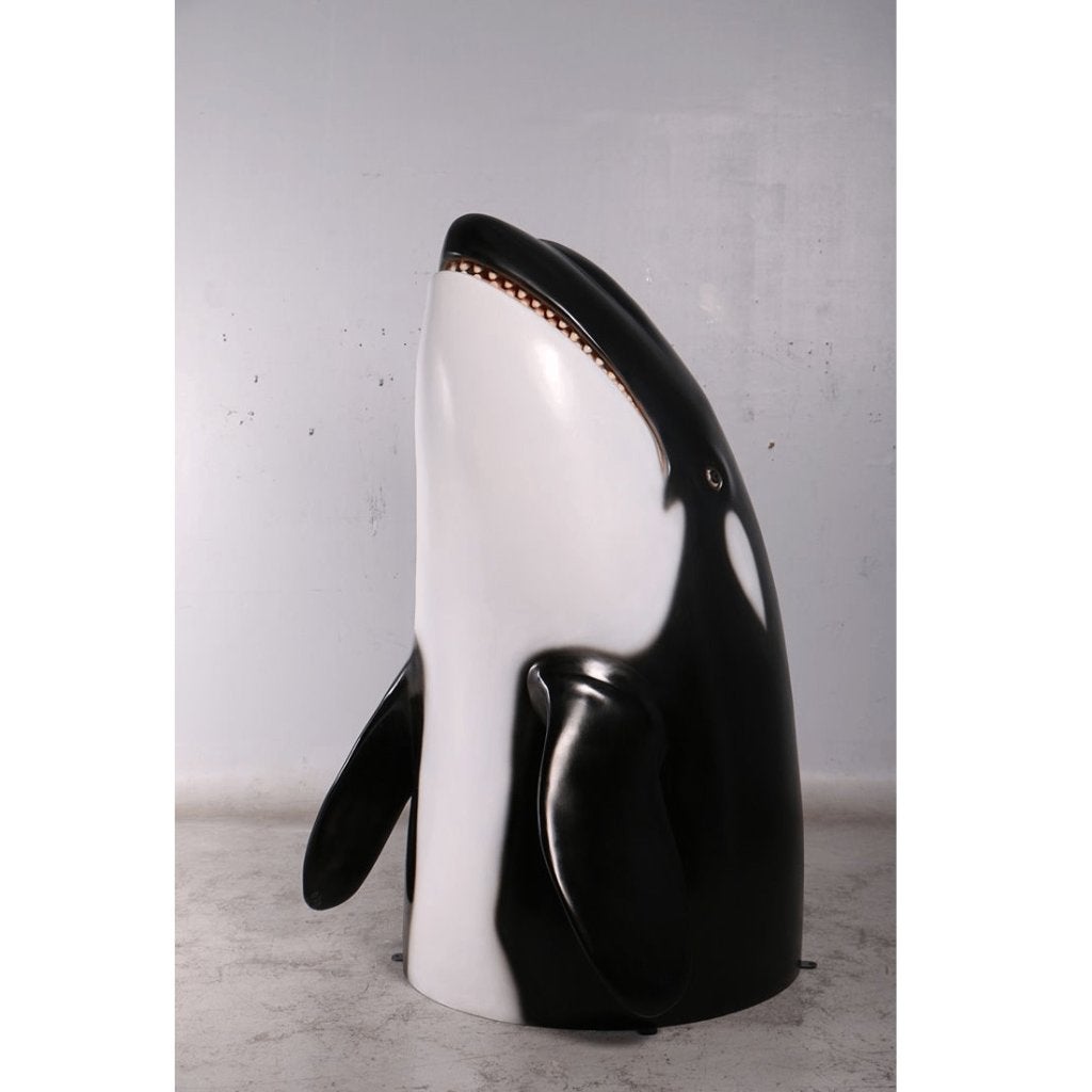 Killer Whale Orca – Orka beeld Hoogte 193 cm, Ophalen, Nieuw, Overige typen