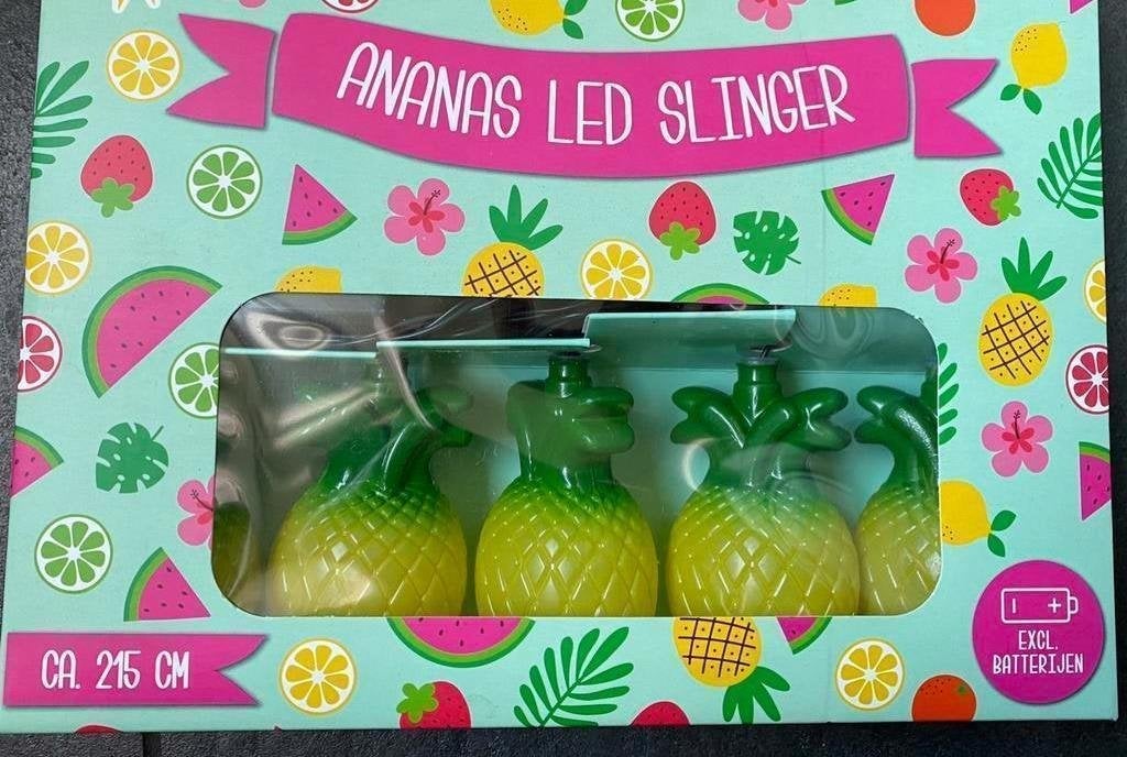 Ananas led slinger Partij - 12 sets, Diversen, Ophalen of Verzenden, Nieuw