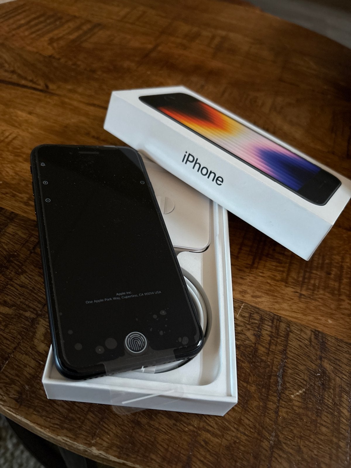 Apple iPhone SE (2022) 128GB Midnight - nieuw nooit gebruikt, Telecommunicatie, Mobiele telefoons | Apple iPhone, Ophalen, 128 GB