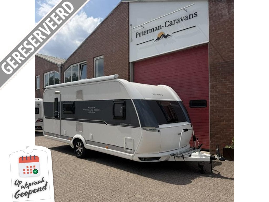 Hobby Excellent 560 KMFE Incl. Luifel en Mover, Caravans en Kamperen, Rondzit, Bedrijf, Schokbreker, Tot en met 6