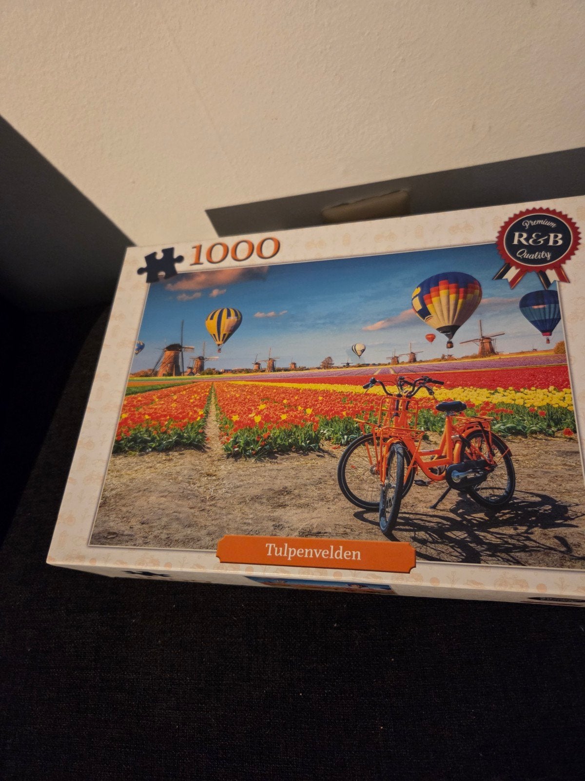 R&B Quality Legpuzzel Tulpenvelden 1000 stukjes, Ophalen