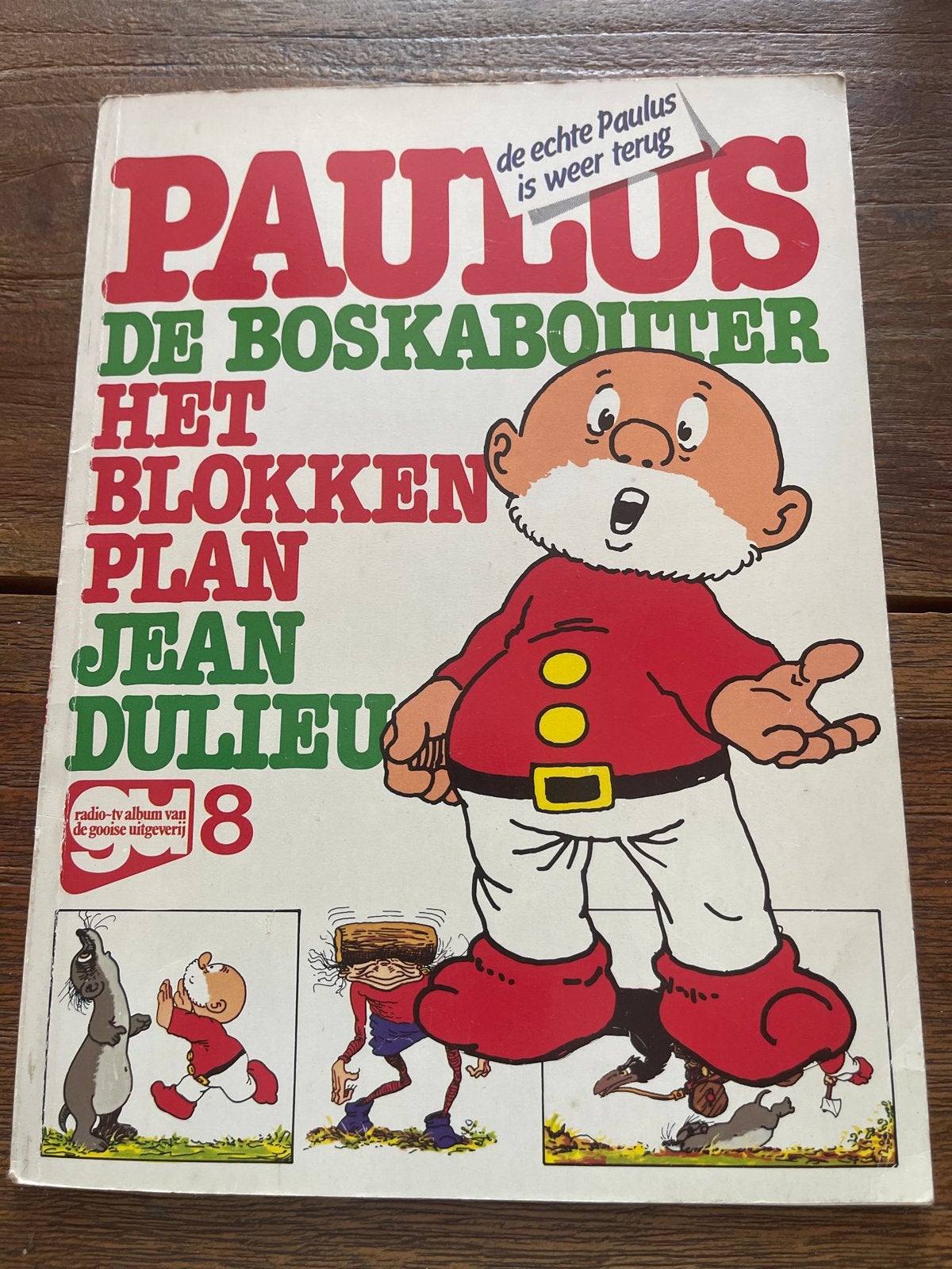 Paulus de Boskabouter - Het Blokkenplan (De Gooise Uitgeveri, Eén stripboek, Ophalen of Verzenden, Gelezen