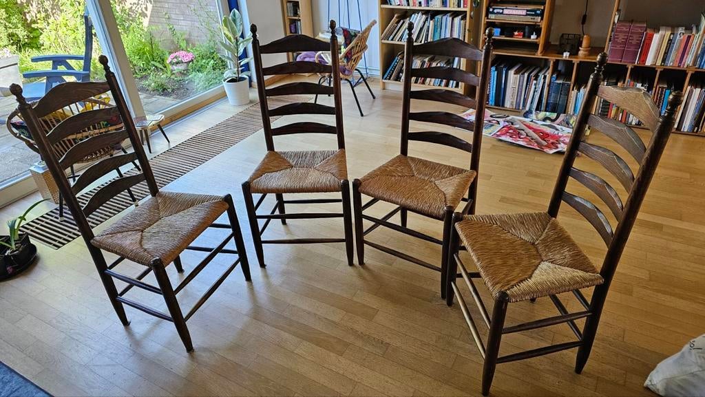Staphorster knop stoelen, heel goede staat, Ophalen, Gebruikt