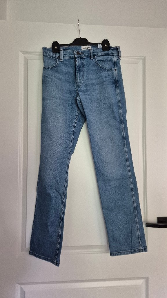 Spijkerbroek Wrangler, Blauw, Wrangler, W32 (confectie 46) of kleiner, Ophalen of Verzenden