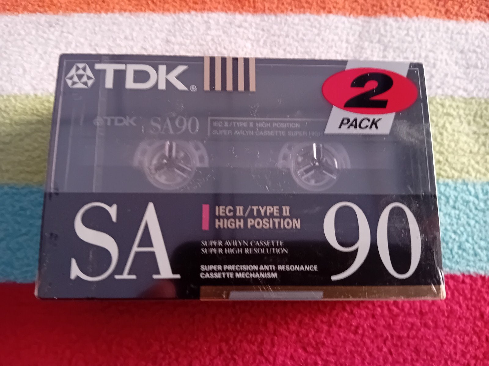 Nos TDK SA 90 vintage mc cassettebandjes tapes nieuw!, 2 t/m 25 bandjes, Overige genres, Ophalen of Verzenden, Nieuw in verpakking