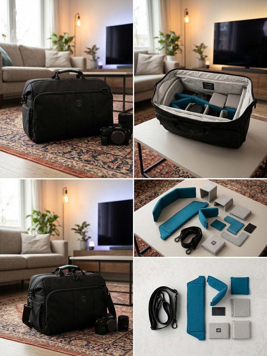 Tenba Cineluxe Shoulder Bag 21 Cameratas /  Rig Bag, Gebruikt, Tenba, Gevoerd, Ophalen of Verzenden