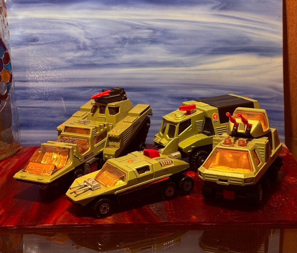 Matchbox Battle Kings K-111 Missile Launcher & Adventure 200, Ophalen of Verzenden, Gebruikt, Overige typen