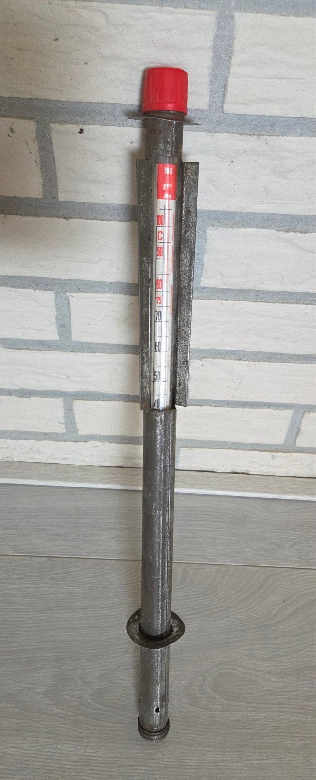 Antieke weck thermometer, Ophalen