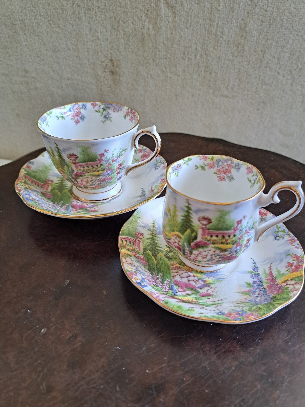 Royal Albert Porseleinen Kop en Schotel Set - Cottage Garden, Ophalen of Verzenden