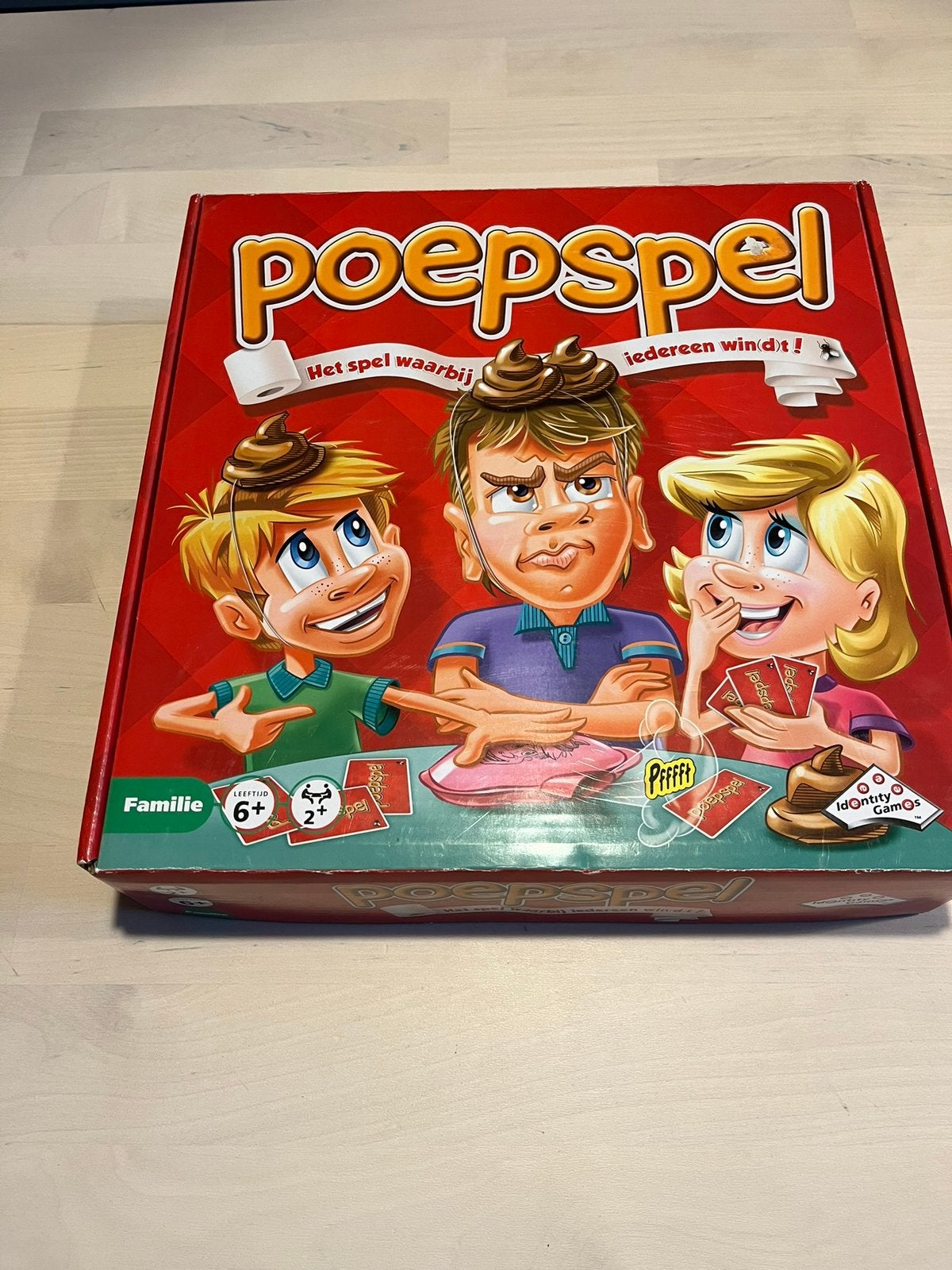 Het poepspel, Een of twee spelers, Ophalen of Verzenden, Gebruikt