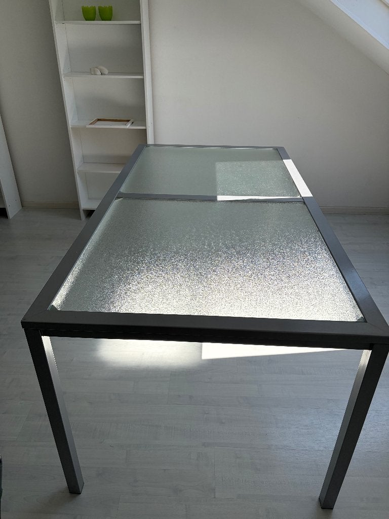 Eettafel, Huis en Inrichting, Tafels | Eettafels, Ophalen, Gebruikt, 200 cm of meer, 50 tot 100 cm