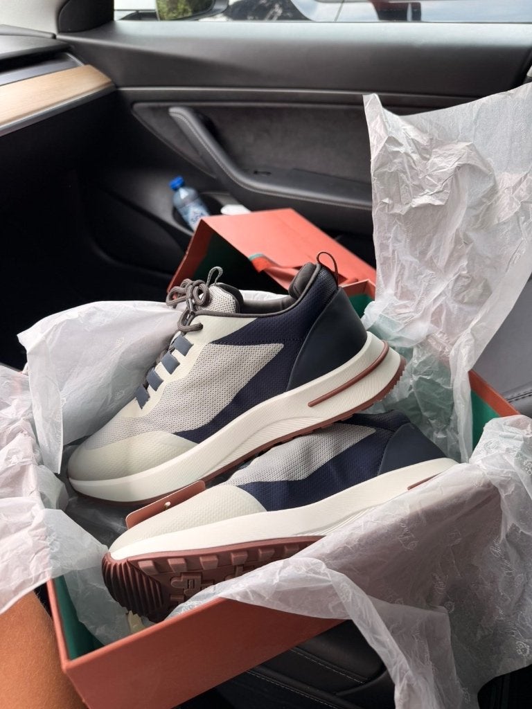 Loro Piana Sneakers Blue, Nieuw, Sneakers of Gympen, Loro Piana, Verzenden