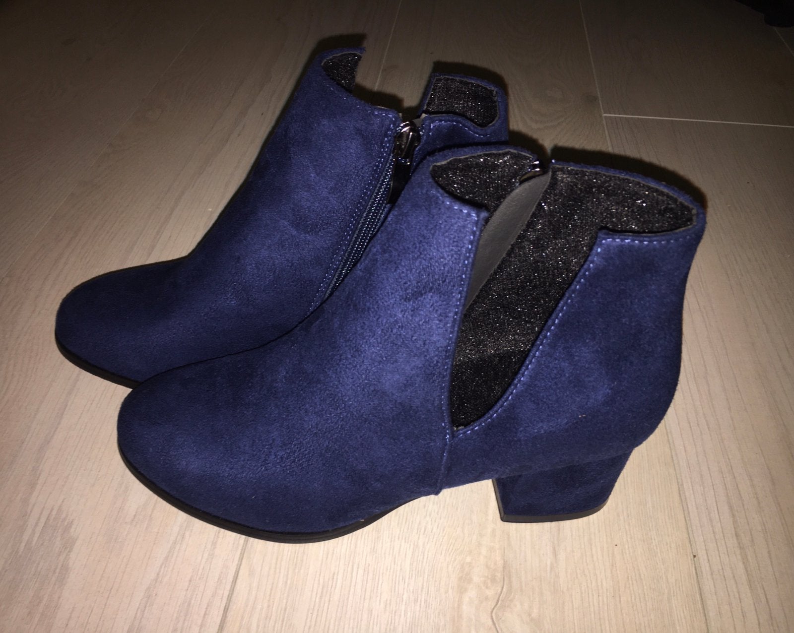 Nieuwe blauwe enkellaarsjes, Blauw, Nieuw, Ophalen of Verzenden, Shein
