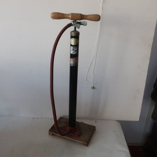 Fietspomp origineel Jumbo vintage oldtimer, Ophalen of Verzenden, Gebruikt