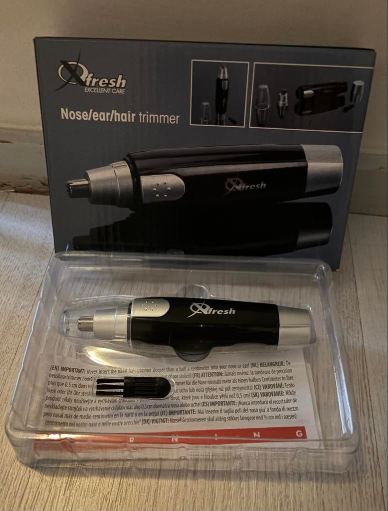 Nieuwe Qfresh Neus/Oor/Haar Trimmer - Excellent Care, Ophalen of Verzenden, Nieuw, Scheren en Epileren