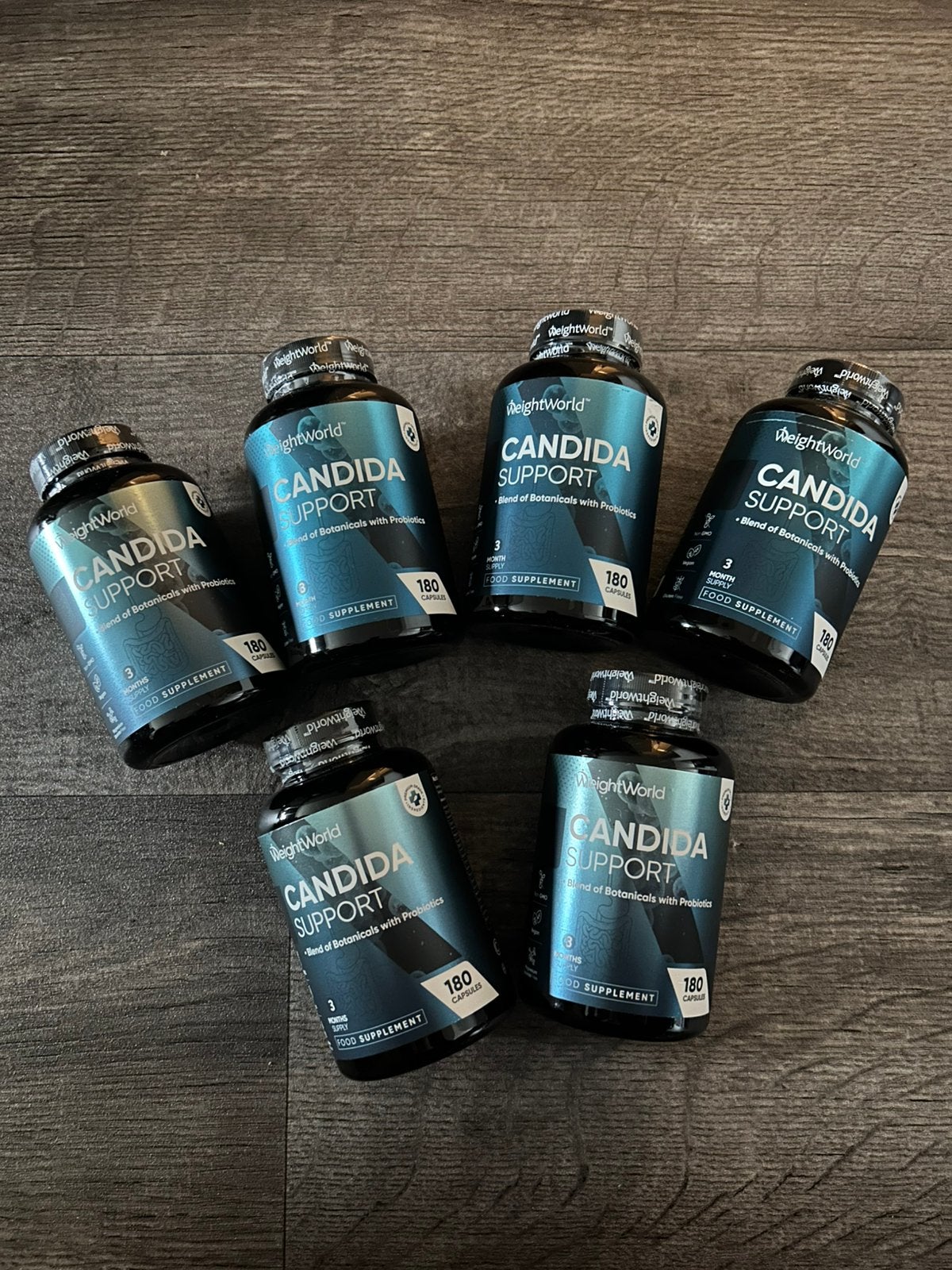 Weightworld Candida support capsules 7 stuks, Ophalen of Verzenden, Nieuw, Overige typen