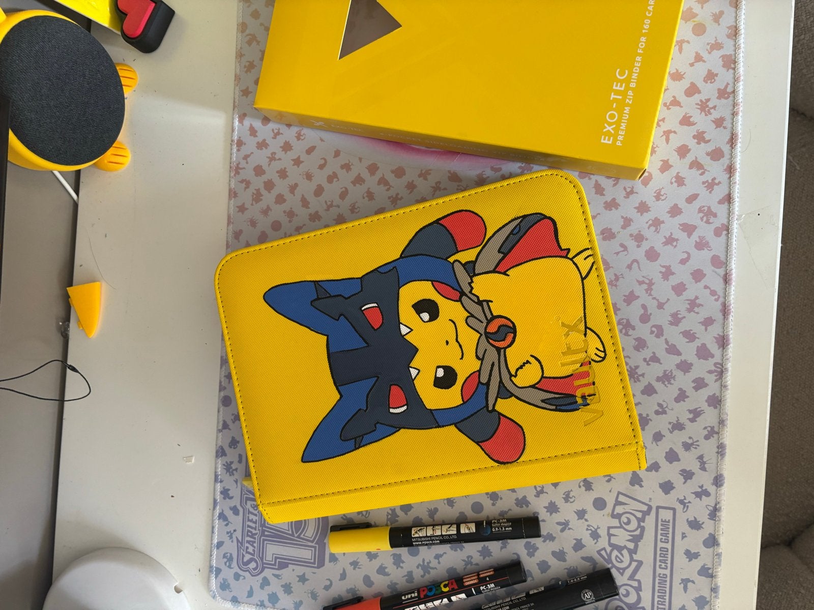 Custom Lucario Poncho Pikachu Vault X Binder, Ophalen of Verzenden, Nieuw, Overige typen