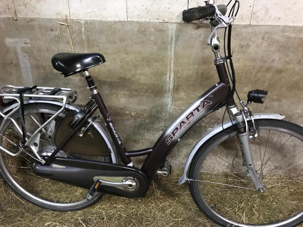 dames fiets elektrich, Ophalen of Verzenden, Gebruikt, Sparta