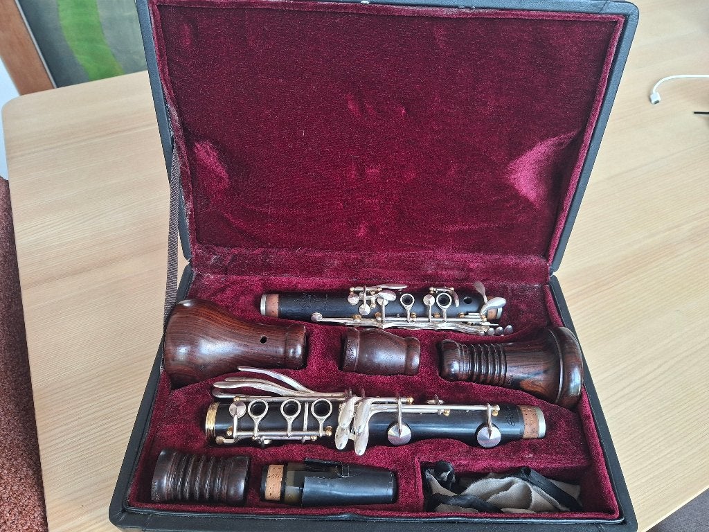 bes klarinet Cannonball Piacerre, Muziek en Instrumenten, Gebruikt, Met koffer, Hout, Ophalen