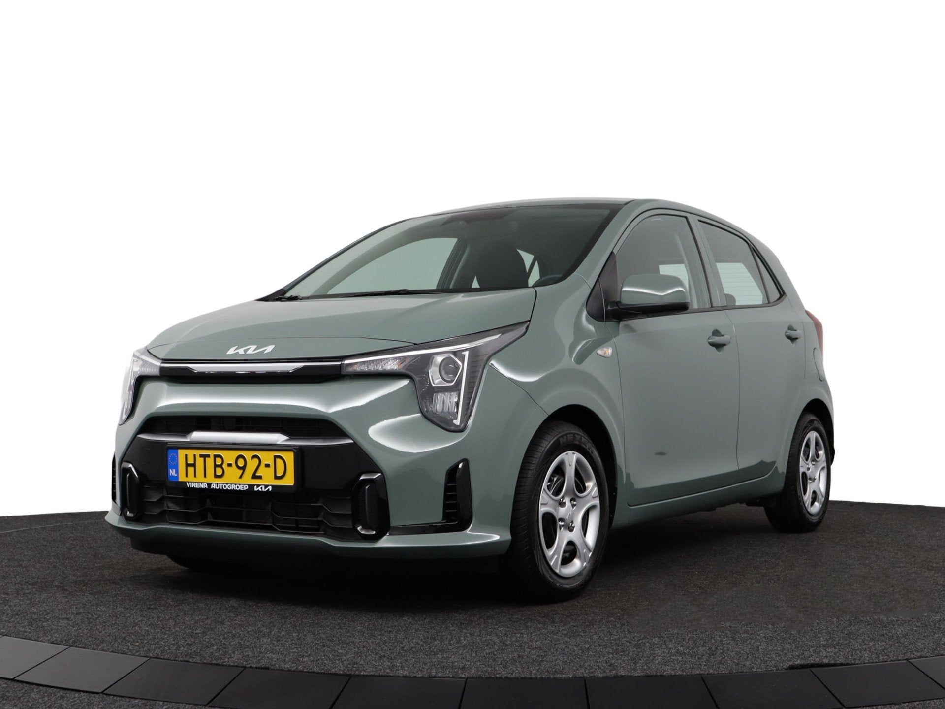 Kia Picanto 1.0 DPI DynamicLine - Automaat - Cruise Control, Auto's, Kia, Dealer onderhouden, Stof, 4 stoelen, Origineel Nederlands