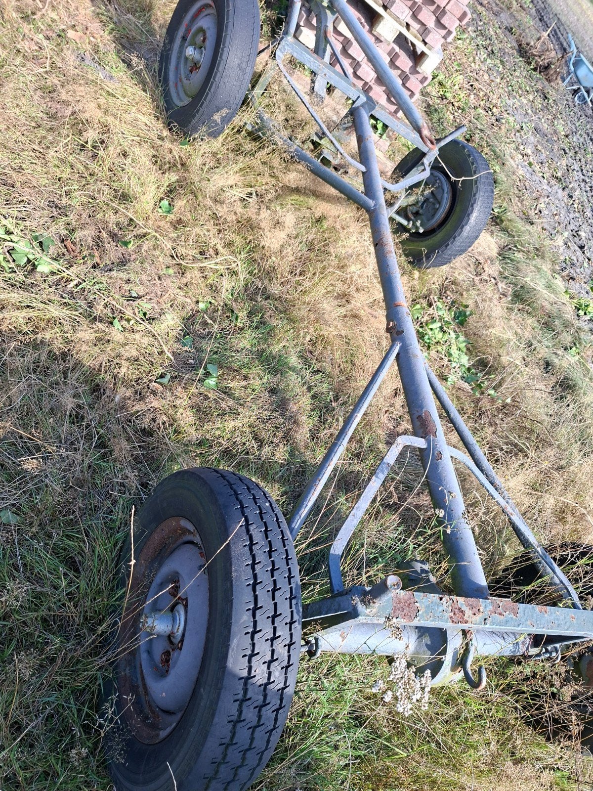 platte wagen, Ophalen of Verzenden, Gebruikt