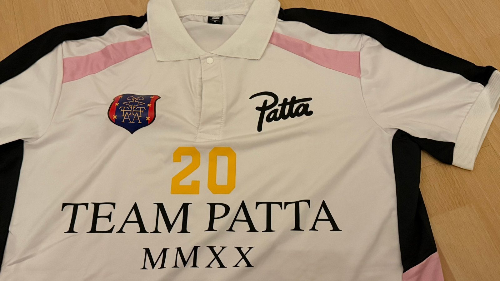 Team Patta voetbal jersey | M, Maat 48/50 (M), Wit, Ophalen of Verzenden, Zo goed als nieuw