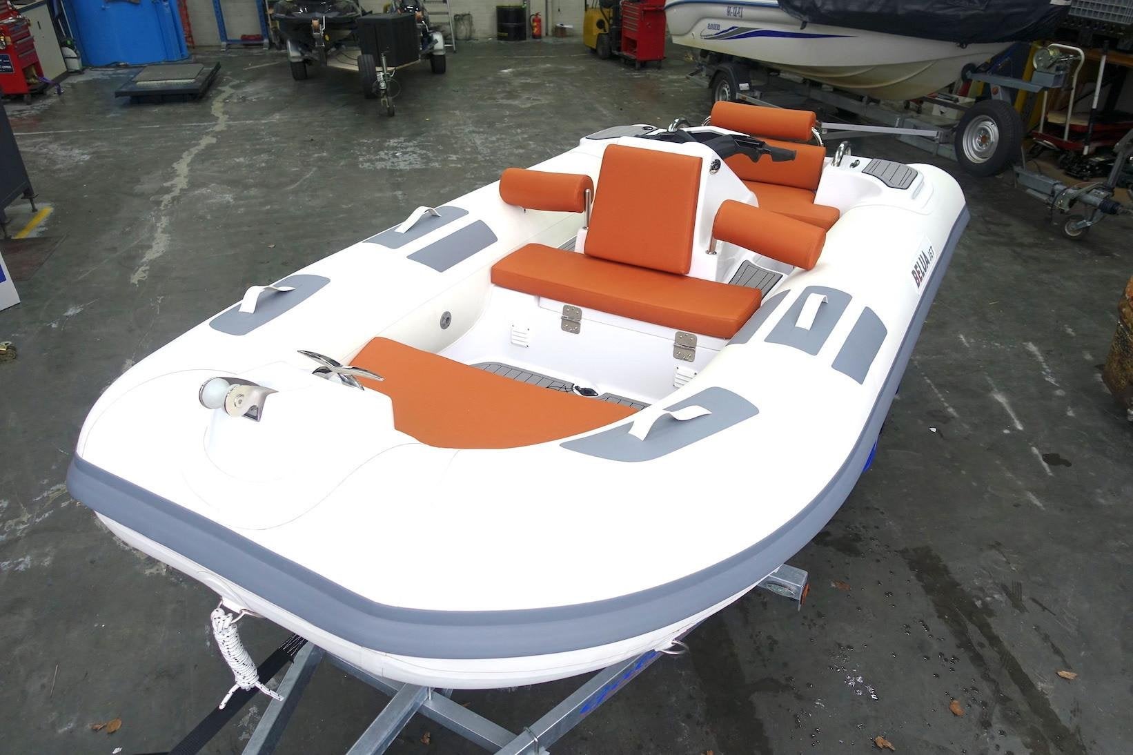 Belua JET-388, Watersport en Boten, Overige merken, Inclusief motor, 4 m, Overige brandstoffen