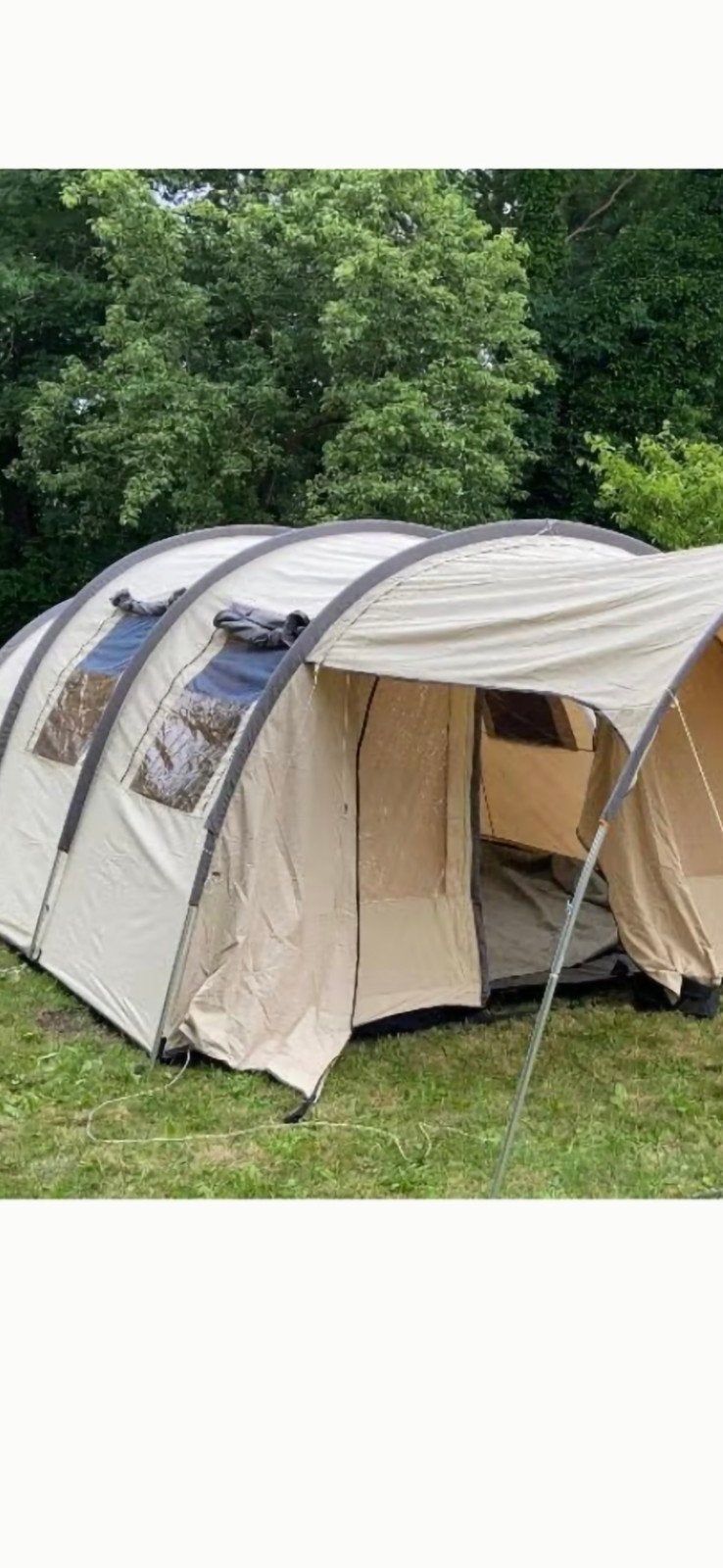 Complete kampeeruitrusting: tent, stoelen, BBQ en meer, Ophalen, Gebruikt