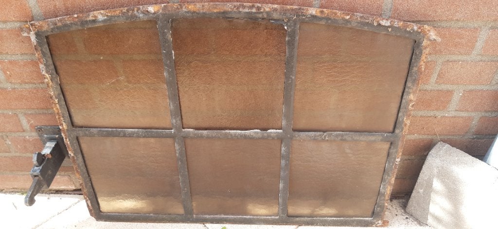Oud stalraam, Doe-het-zelf en Verbouw, Glas en Ramen, Ophalen, Gevelraam of Ruit, Gebruikt, Minder dan 80 cm