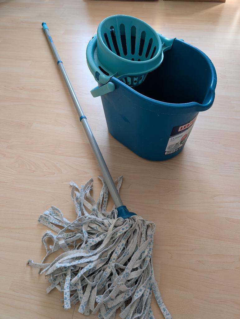 Leifheit classic mop dweil set, Ophalen
