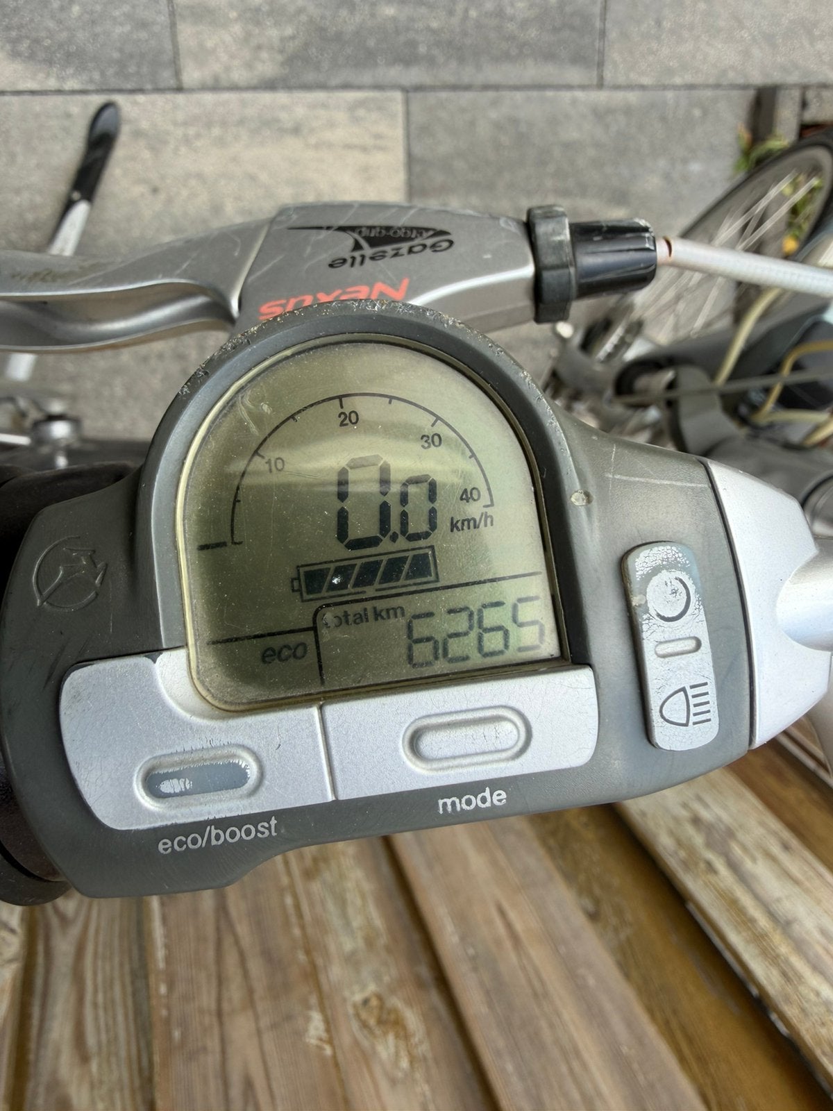 Display gazelle Innergy, Fietsen en Brommers, Fietsaccessoires | Fietscomputers, Ophalen, Waterdicht, Zo goed als nieuw