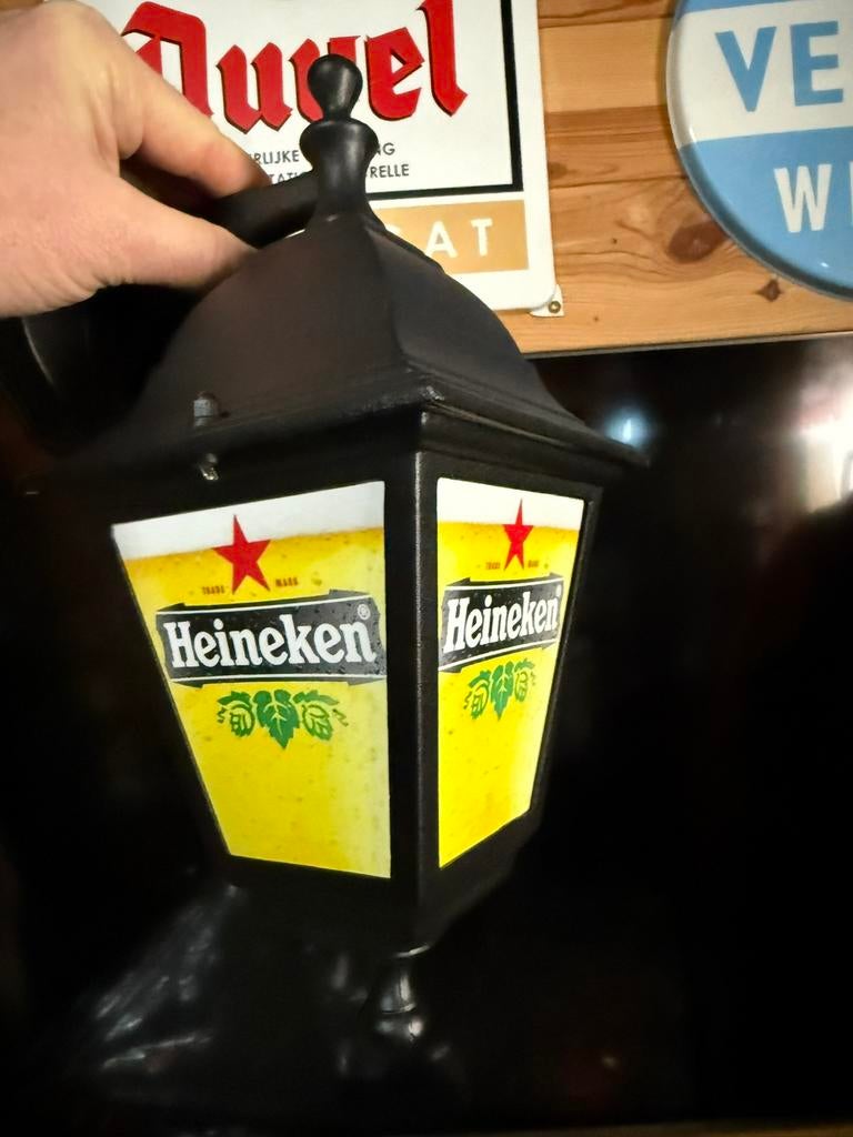 Heineken lamp, Verzamelen, Biermerken, Ophalen of Verzenden, Overige typen, Heineken