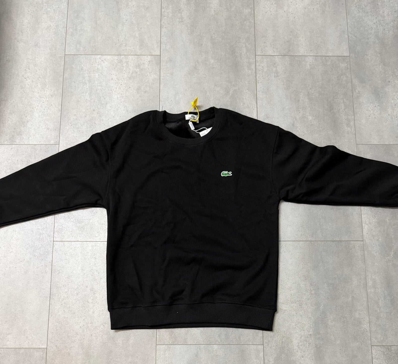 Lacoste trui, Ophalen of Verzenden, Nieuw, Maat 52/54 (L), Zwart