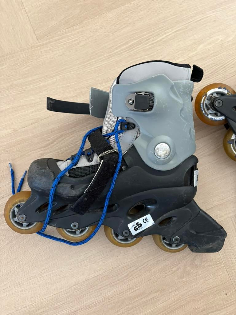 Skeelers Eagle maat 38 met tas en beschermers, Ophalen, Zo goed als nieuw, Inline skates 4 wielen, Overige merken