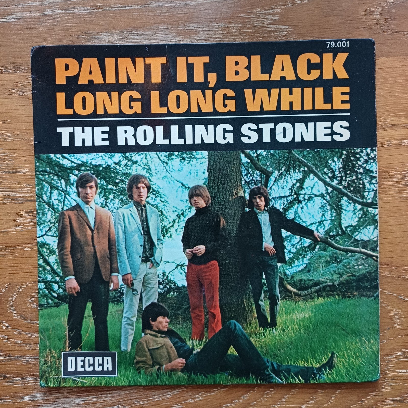 The Rolling Stones - Paint It, Black, Cd's en Dvd's, Fotohoes, Ophalen of Verzenden, Gebruikt, 7 inch