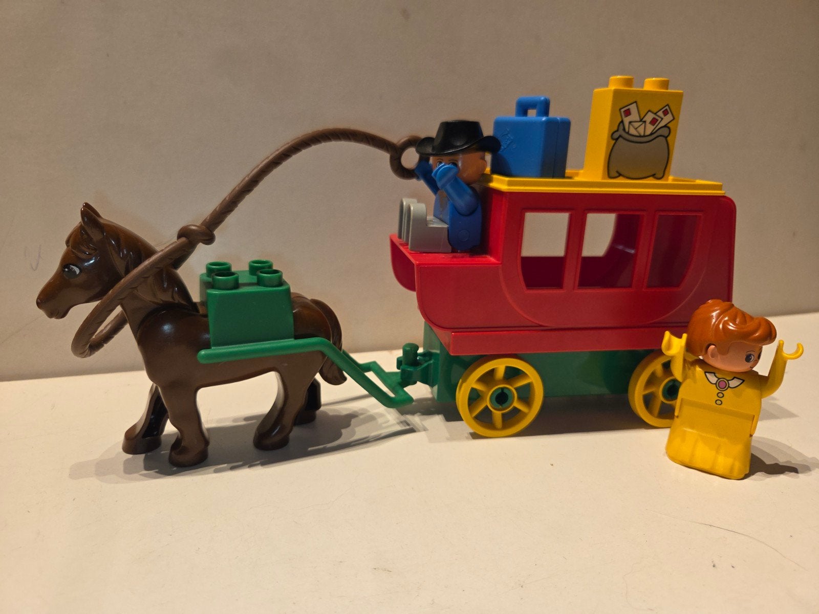 Vintage LEGO Duplo Set 2433 - Stagecoach - Compleet (1998), Kinderen en Baby's, Speelgoed | Duplo en Lego, Ophalen of Verzenden