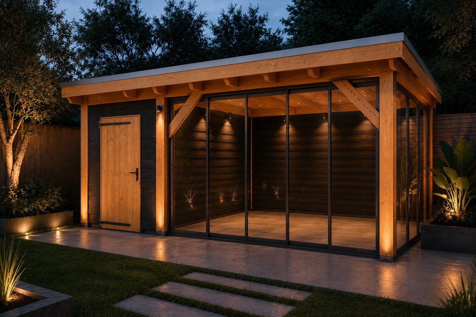 Overkapping/Maatwerk /Tuinhuis/Bouwpakket, Ophalen, Tuinhuis, Nieuw, 1 raam