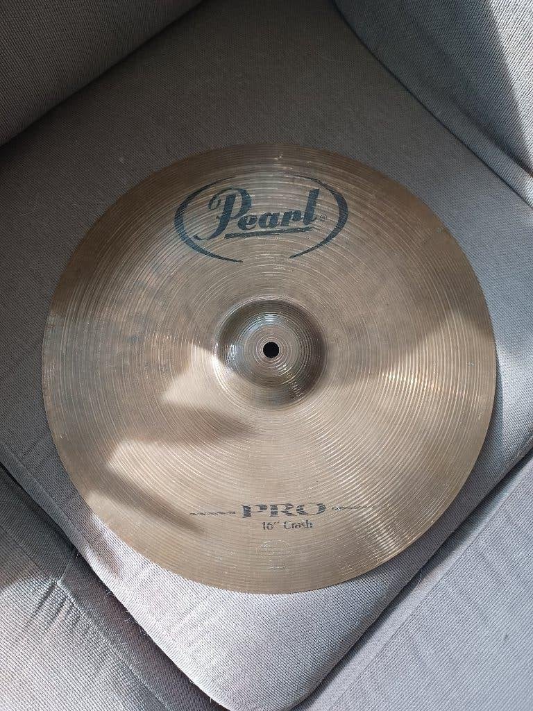 Pearl cymbal set te koop, Muziek en Instrumenten, Drumstellen en Slagwerk, Ophalen, Gebruikt, Pearl