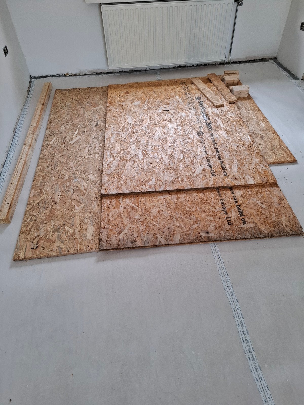OSB platen 18mm - Sterke en veelzijdige bouwplaten, Doe-het-zelf en Verbouw, Hout en Planken, Ophalen, Gebruikt, Overige houtsoorten